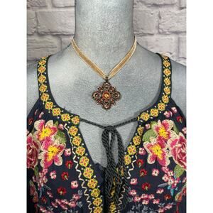 Handmade/Upcycled Pendant Choker Necklace